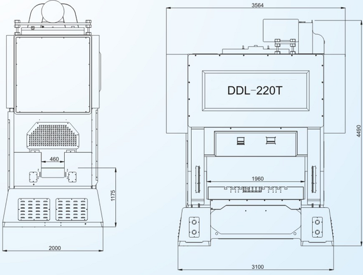 DDL-220T閉式雙點高速精密沖床 DDL-220T閉式雙點高速精密沖床